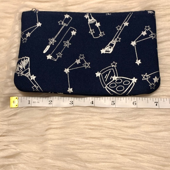 Ipsy constellation design Blue and Silver Glam Bag - Picture 6 of 8